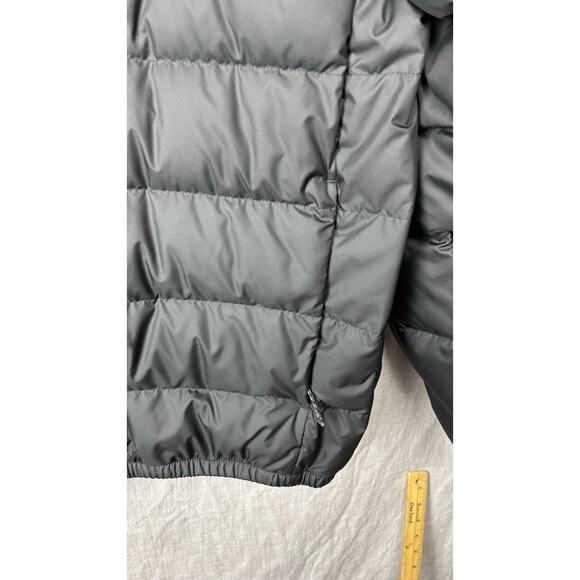 Excellent LANDS' END Expedition Down Puffer Jacket Mens Large Black - Picture 4 of 8